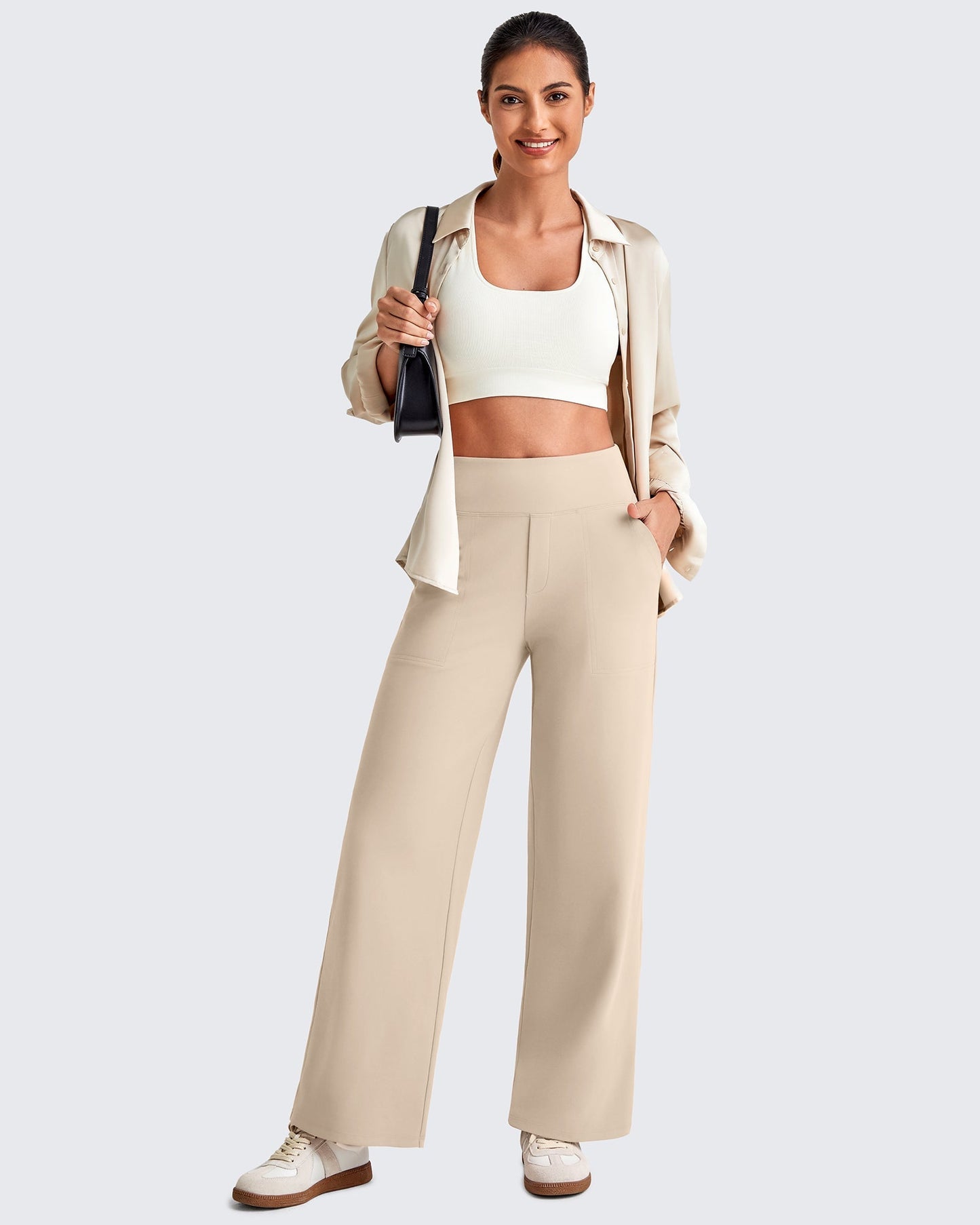 Aveline High Waist Cropped Pants