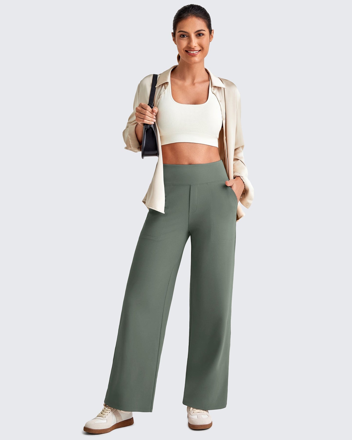 Aveline High Waist Cropped Pants