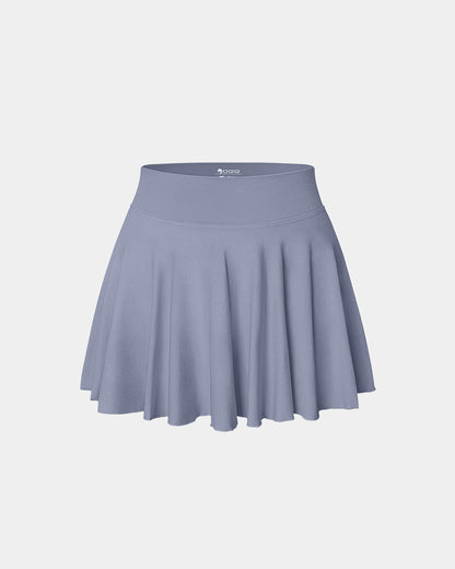 Casual A-line Skirt with Pockets