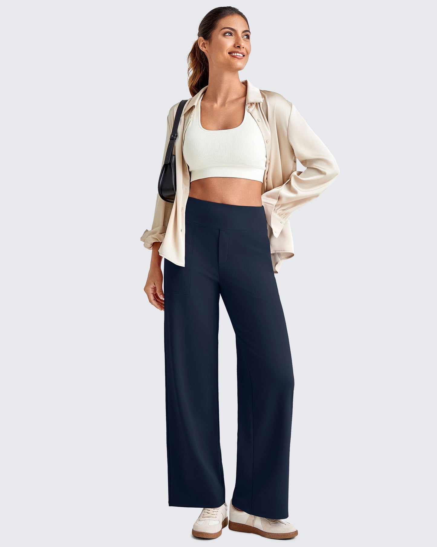Aveline High Waist Cropped Pants