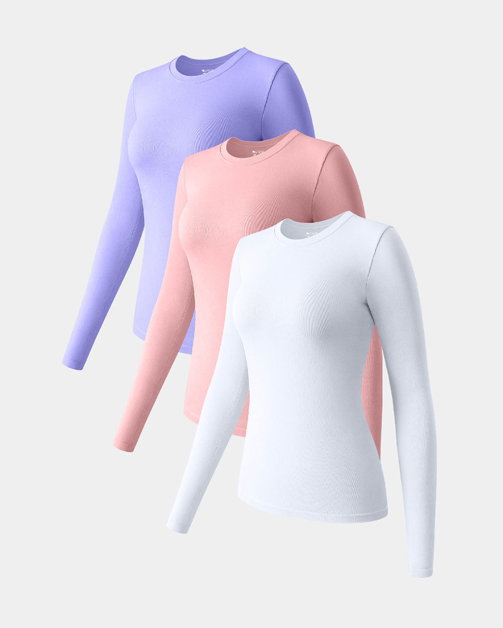 Long Sleeve Crew Neck Tops