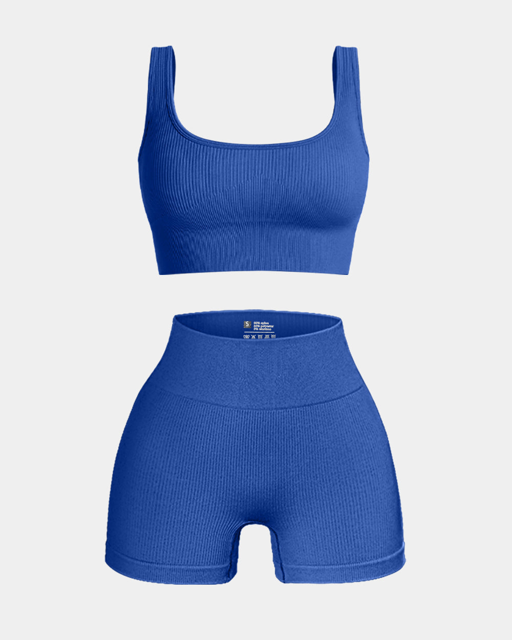 High Waist Leggings with Sports Bra Exercise Set