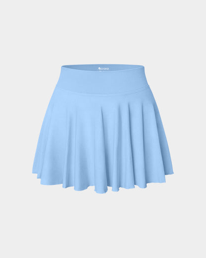 Casual A-line Skirt with Pockets