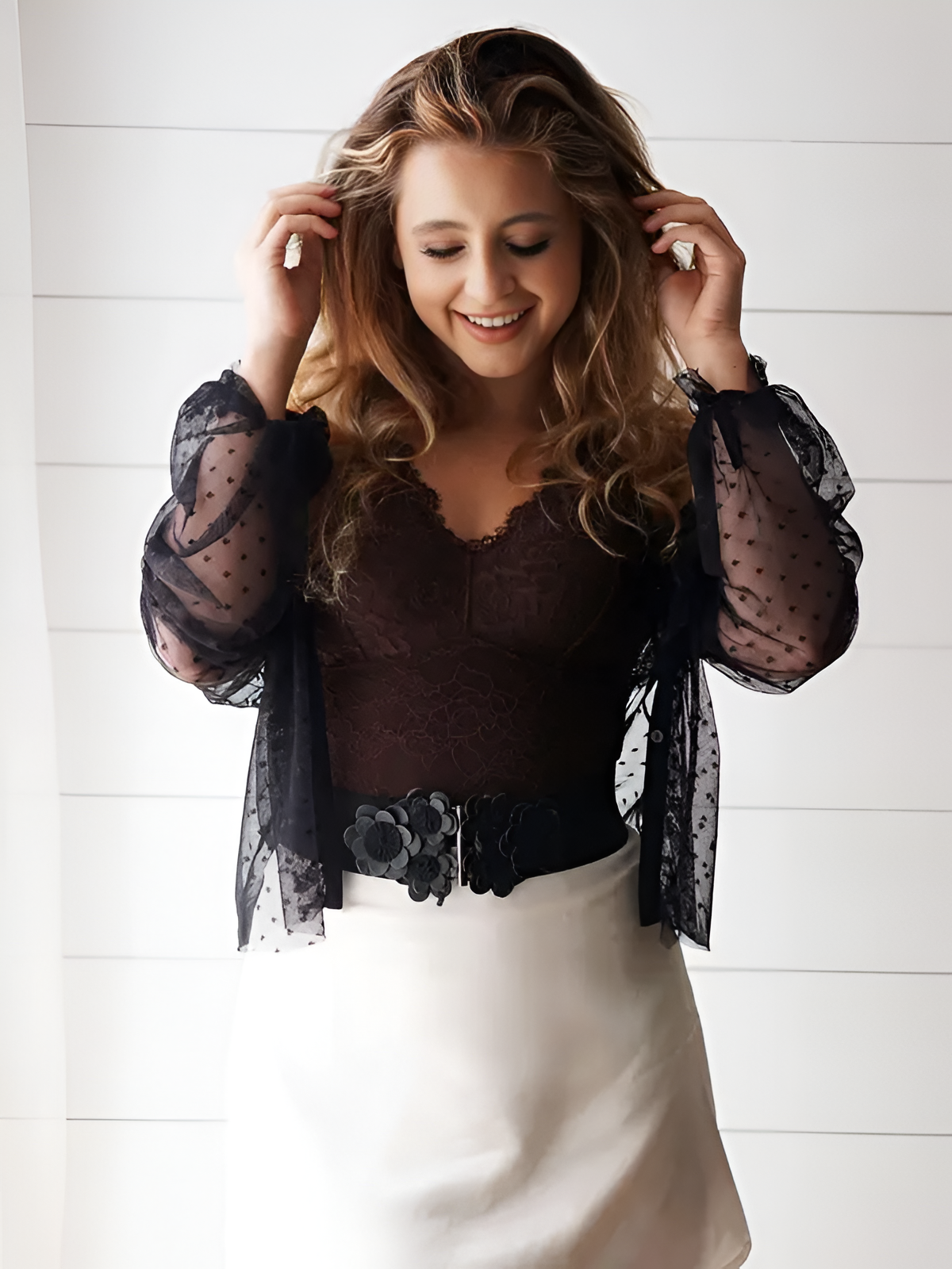 Aveline Lace Sculpt Bodysuit