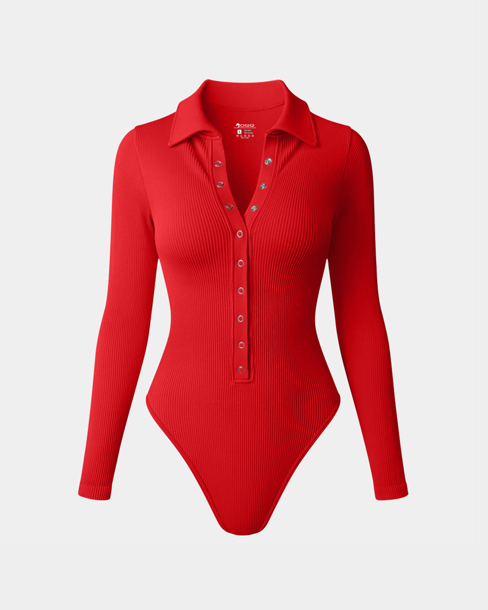 Ribbed Long Sleeve Bodysuits
