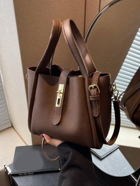 Structured Elegance Tote Bag