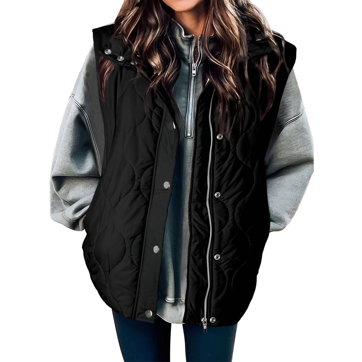 Aveline Oversized Puffer Vest