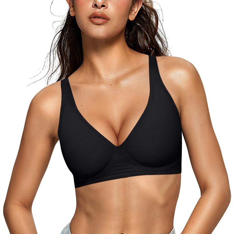 Alore BareEase Seamless Deep V Bra