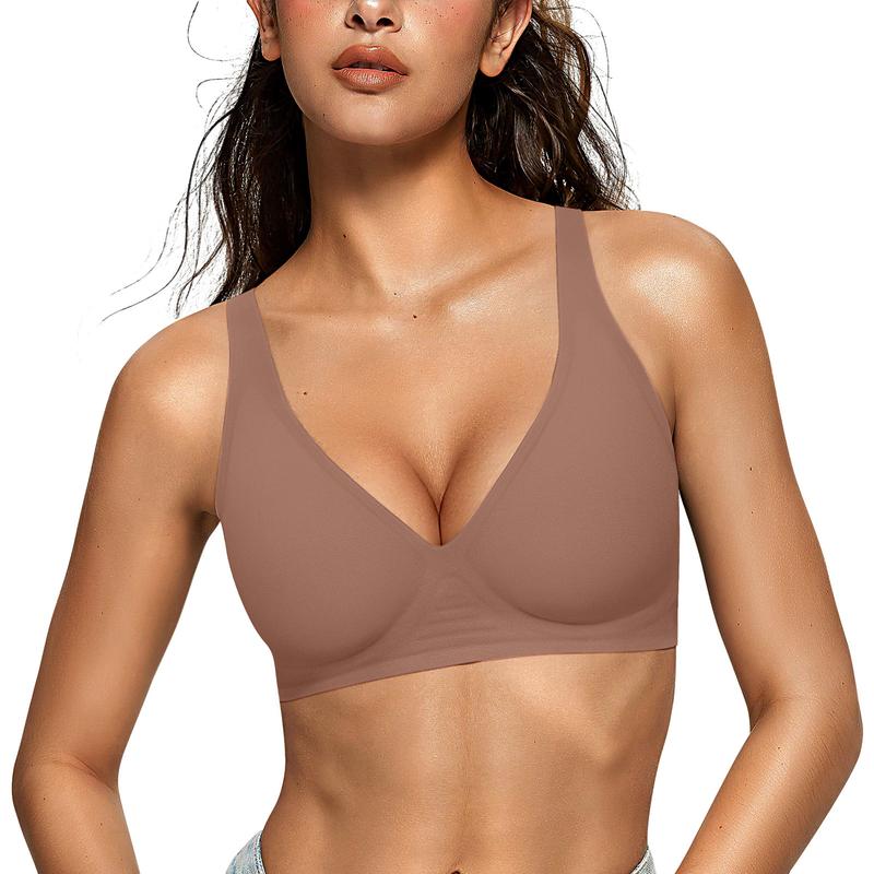Alore BareEase Seamless Deep V Bra