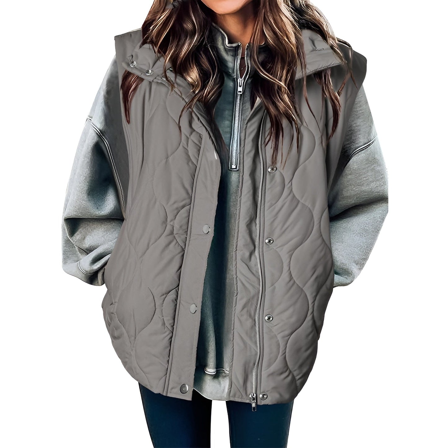 Aveline Oversized Puffer Vest