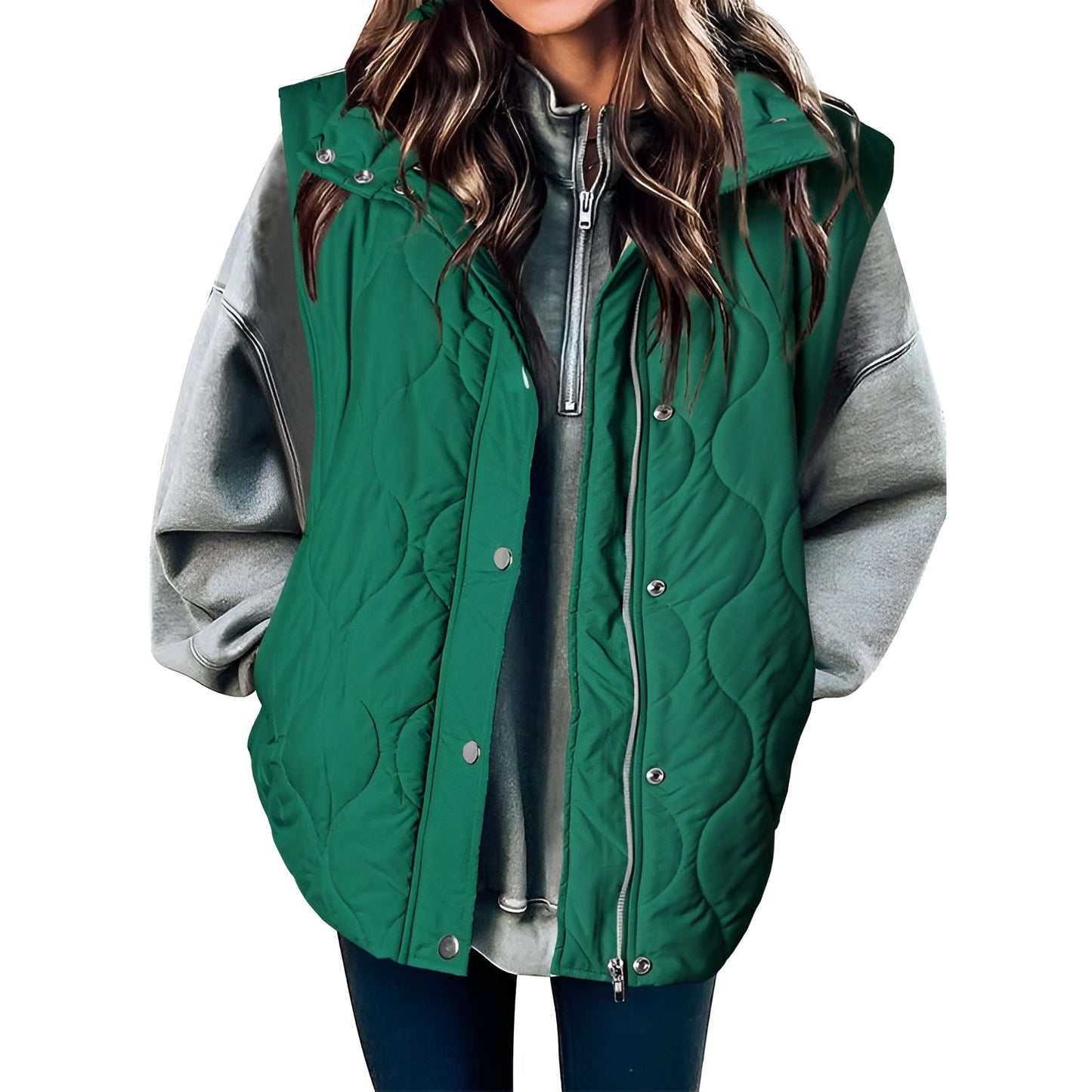 Aveline Oversized Puffer Vest