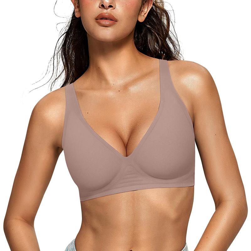 Alore BareEase Seamless Deep V Bra