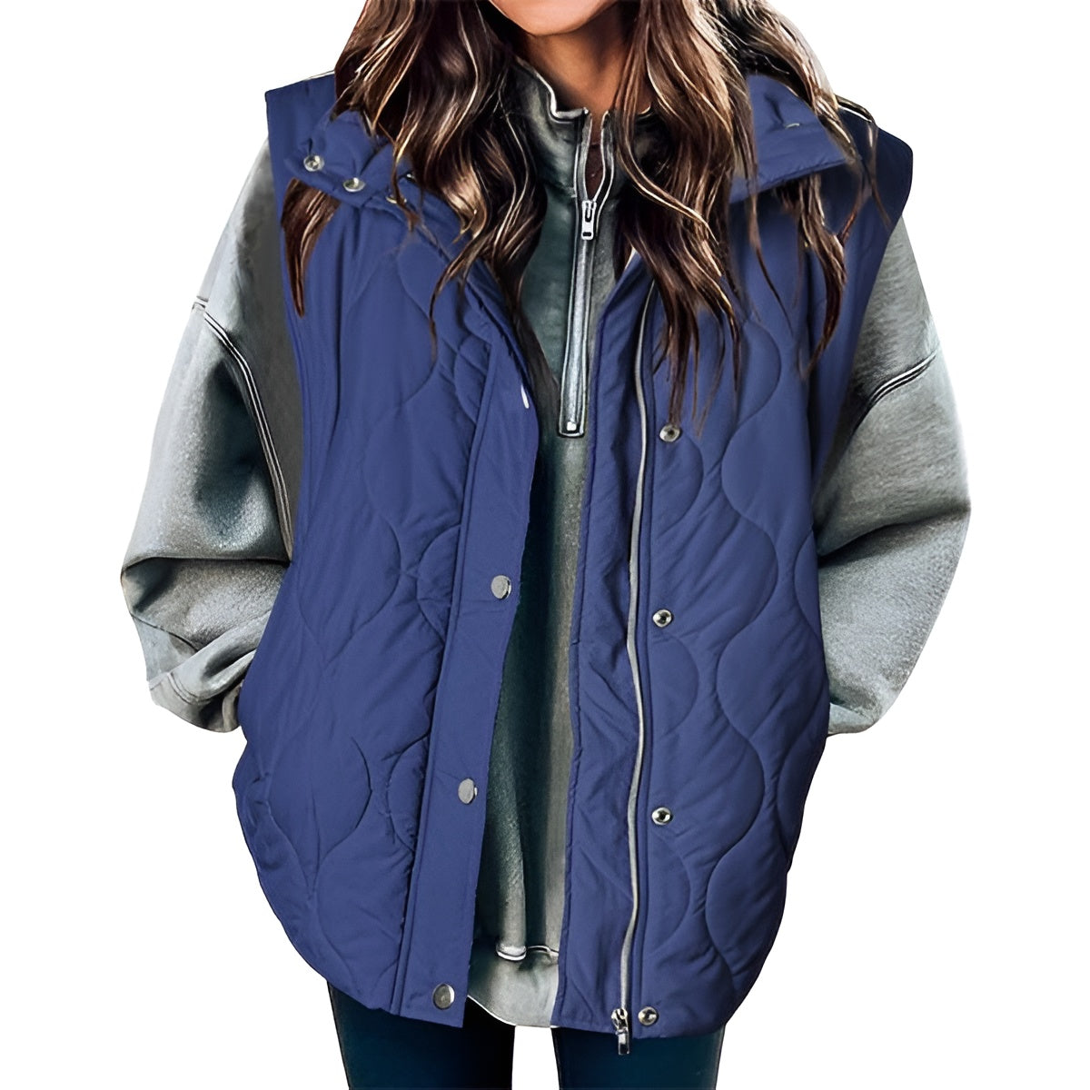 Aveline Oversized Puffer Vest