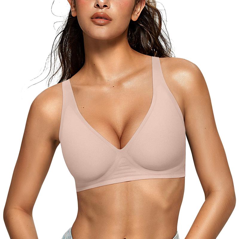 Alore BareEase Seamless Deep V Bra