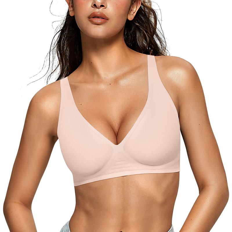 Alore BareEase Seamless Deep V Bra