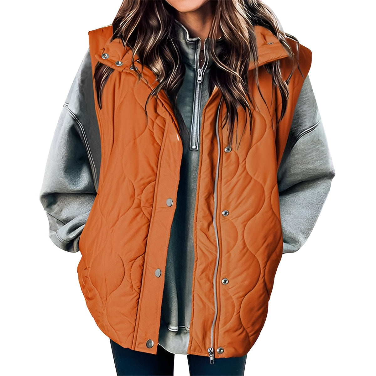 Aveline Oversized Puffer Vest