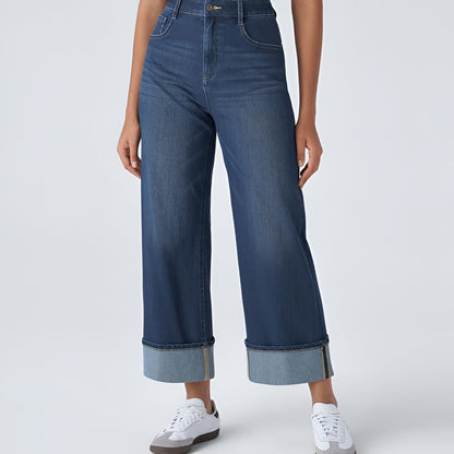 Elora Flex Wide-Leg Jeans