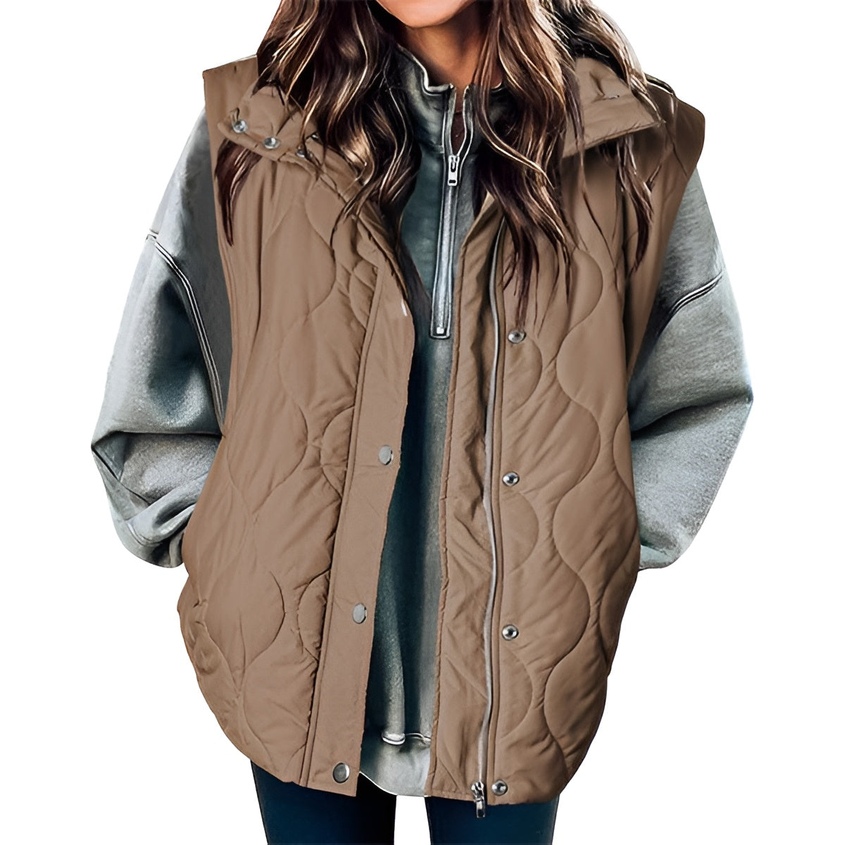 Aveline Oversized Puffer Vest