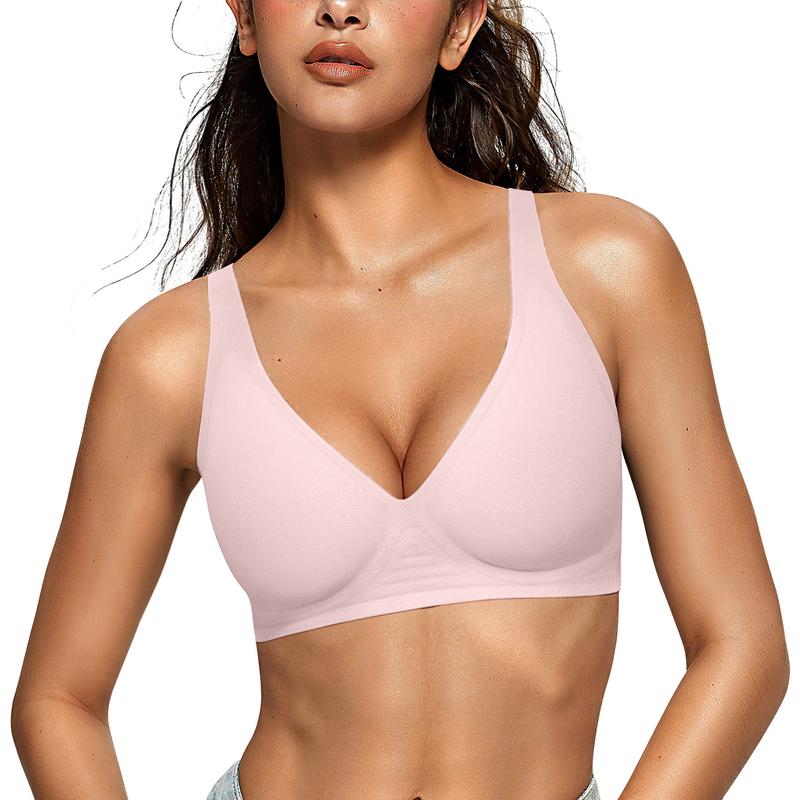 Alore BareEase Seamless Deep V Bra