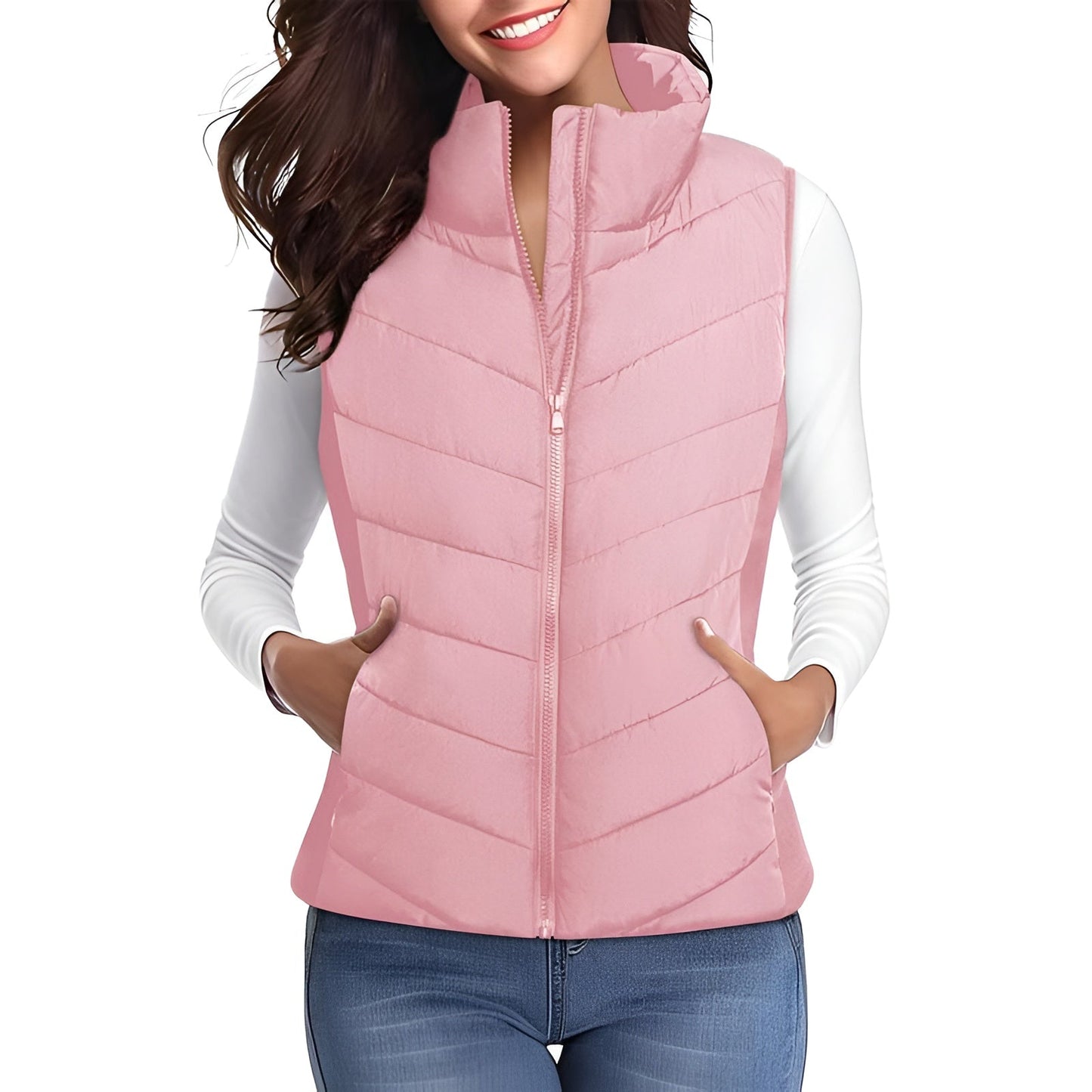 Aveline Quilted Puffer Vest