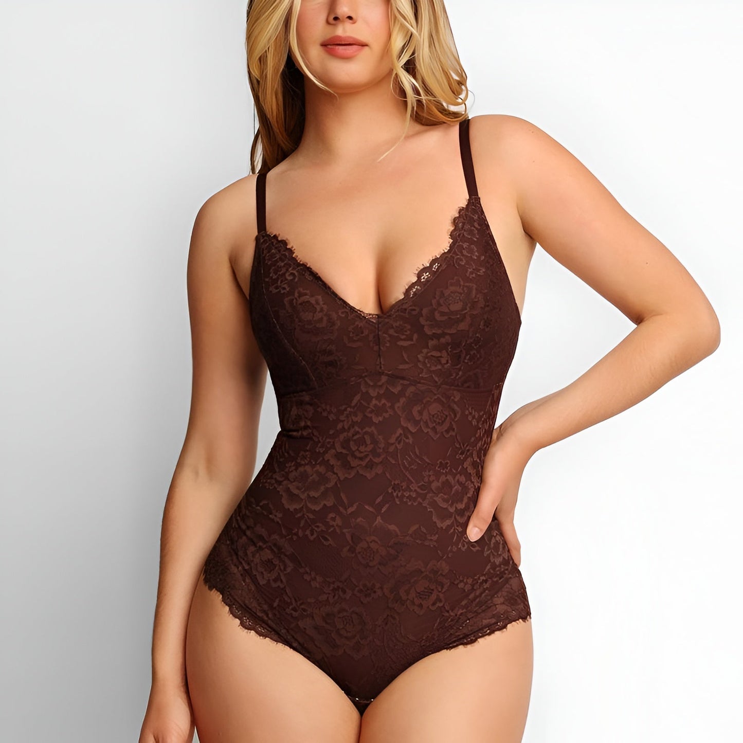 Aveline Lace Sculpt Bodysuit
