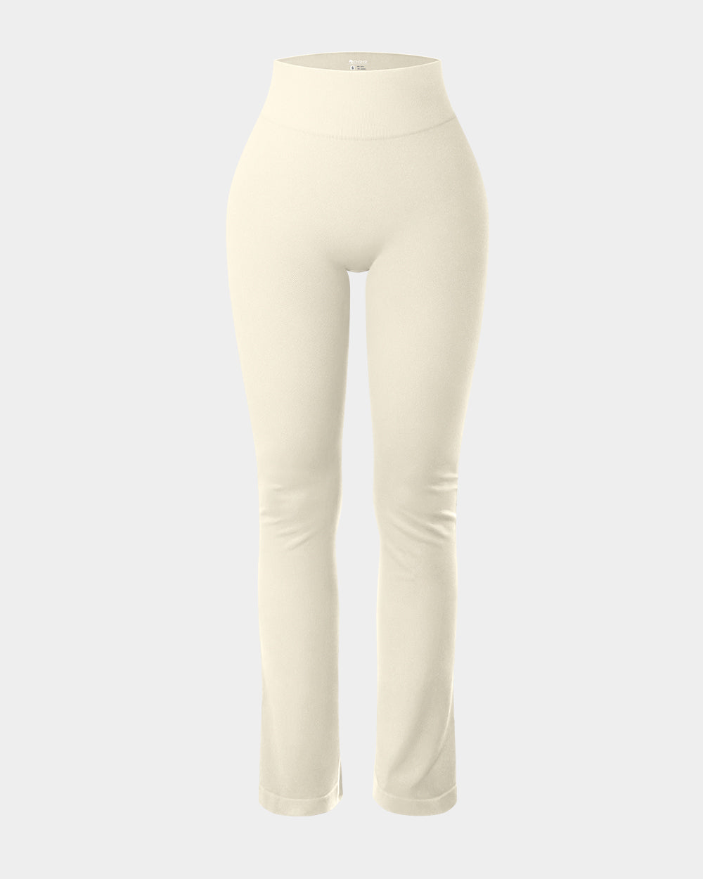 Ribbed Seamless Workout High Waist Athletic Straight Leggings