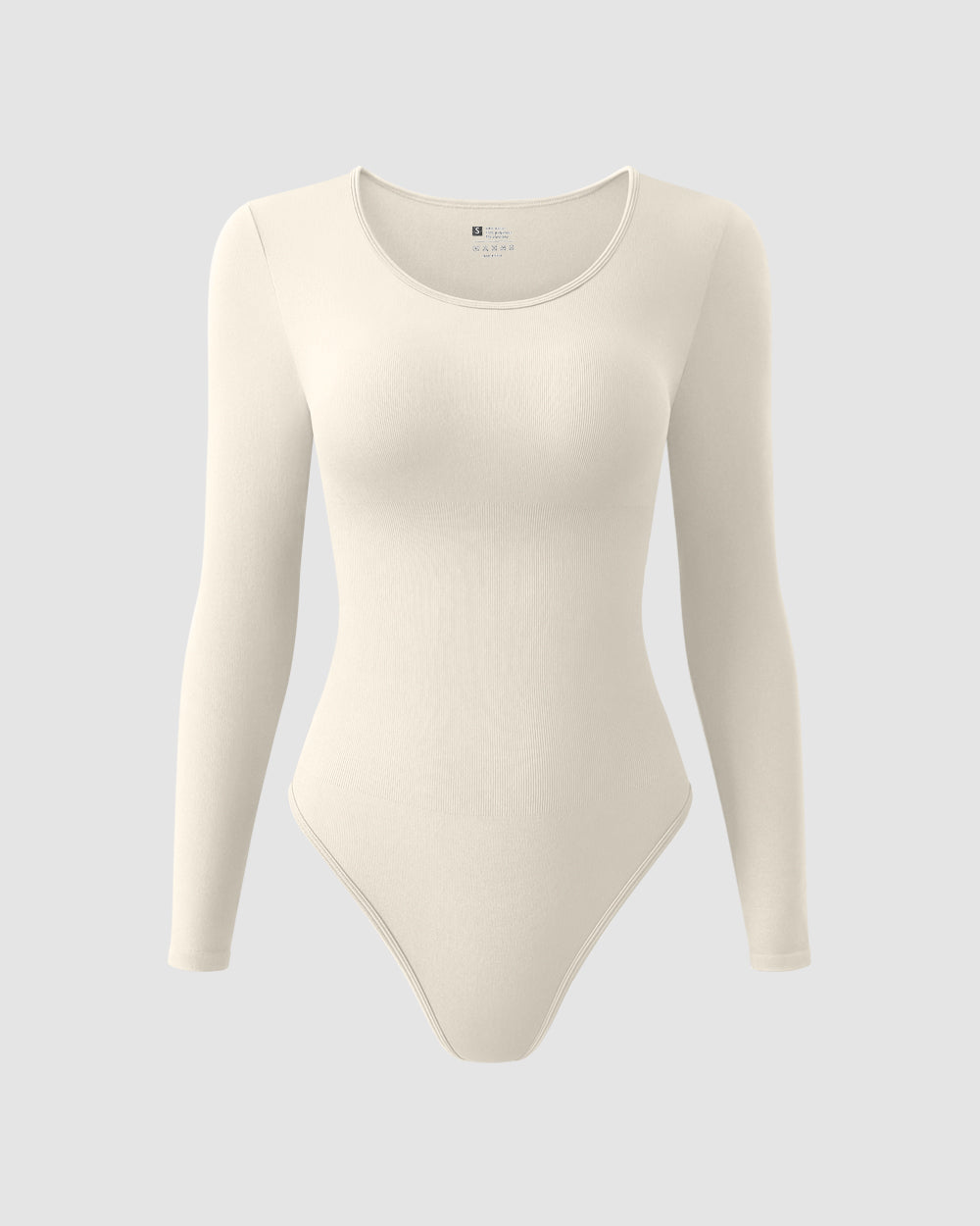 Crew neck Long Sleeve Bodysuit