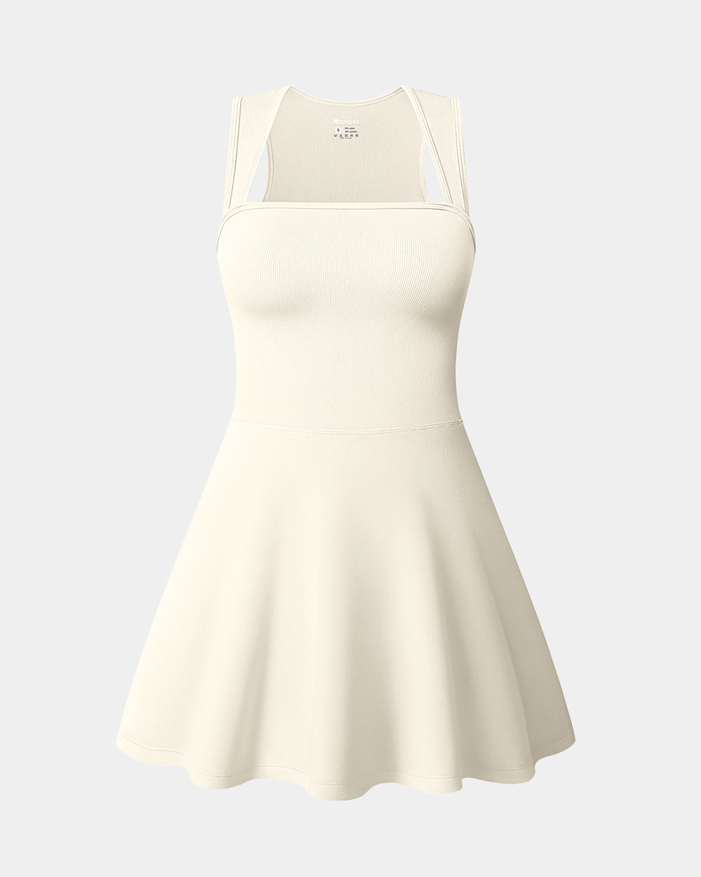 Sleeveless Tank Top Stretch Flare Mini Dresses