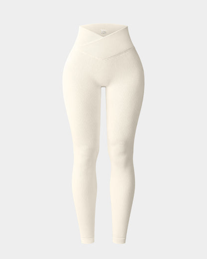 Cross Over High Waist Athletic Lounge Pants