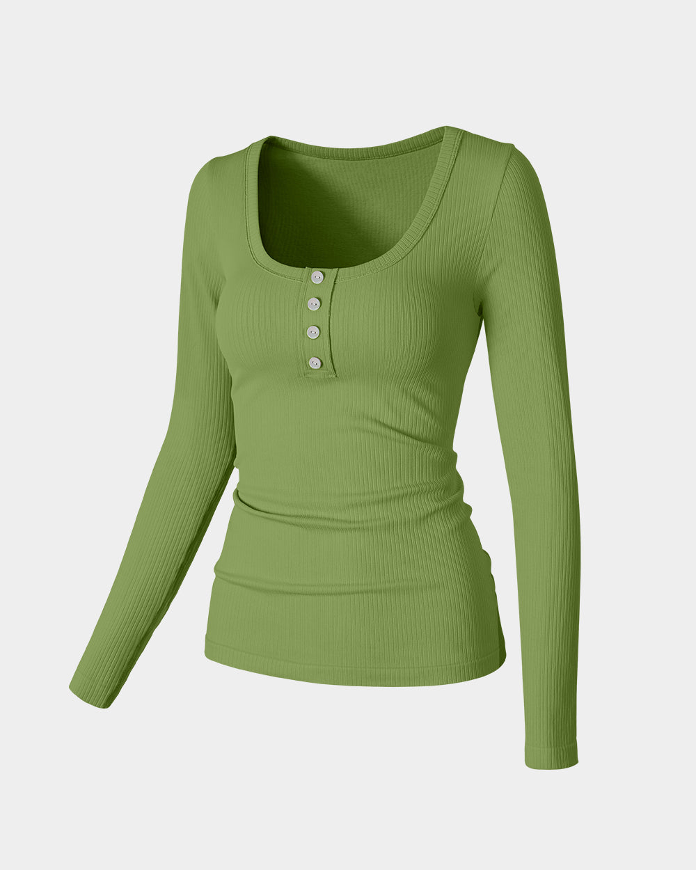 Long Sleeve Fixed button T-Shirts