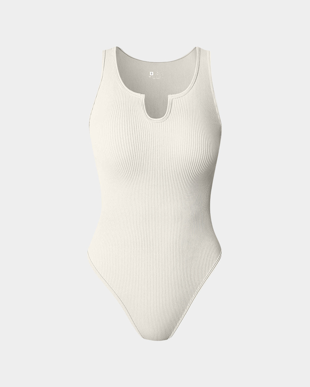 Ribbed  Sleeveless  Bodysuits