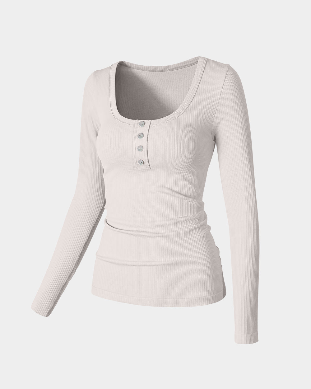 Long Sleeve Fixed button T-Shirts