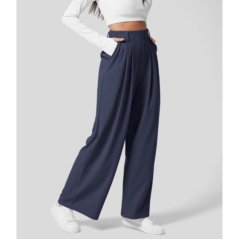 Aveline Wide-Leg Work Pants