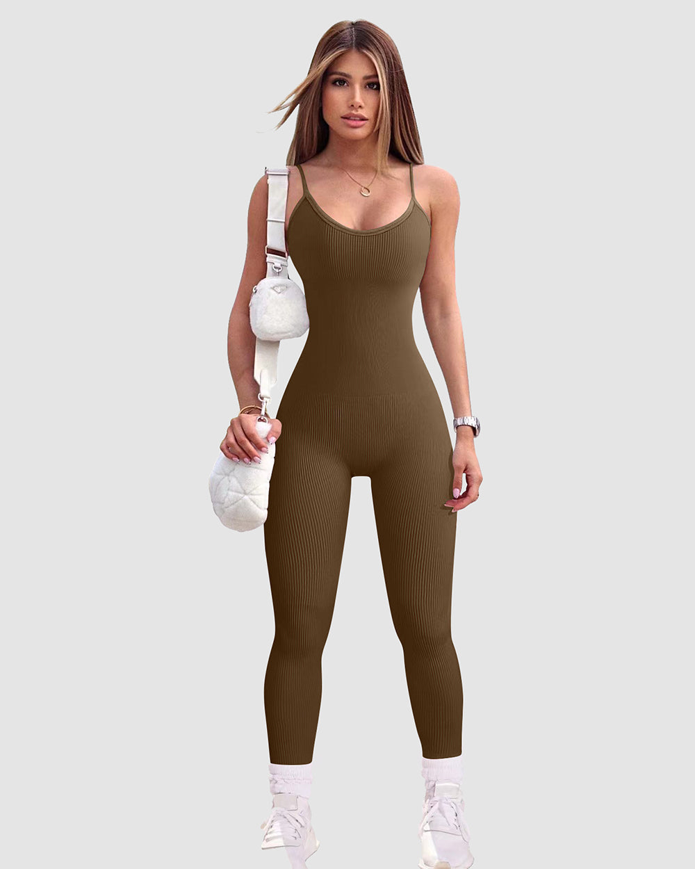 One Piece Straps Tummy Control JumpSuits