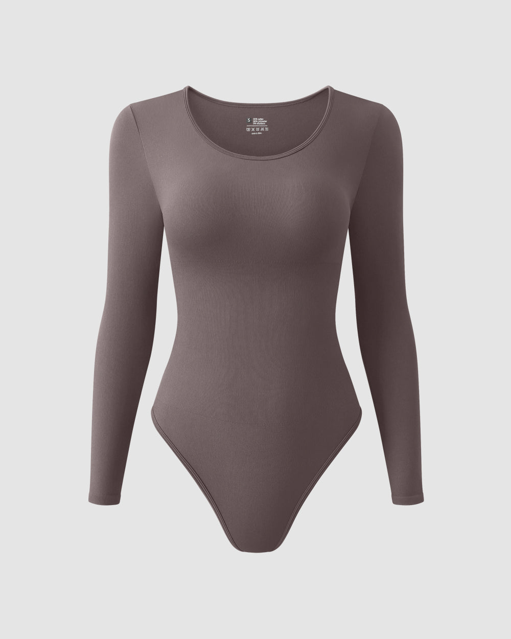 Crew neck Long Sleeve Bodysuit