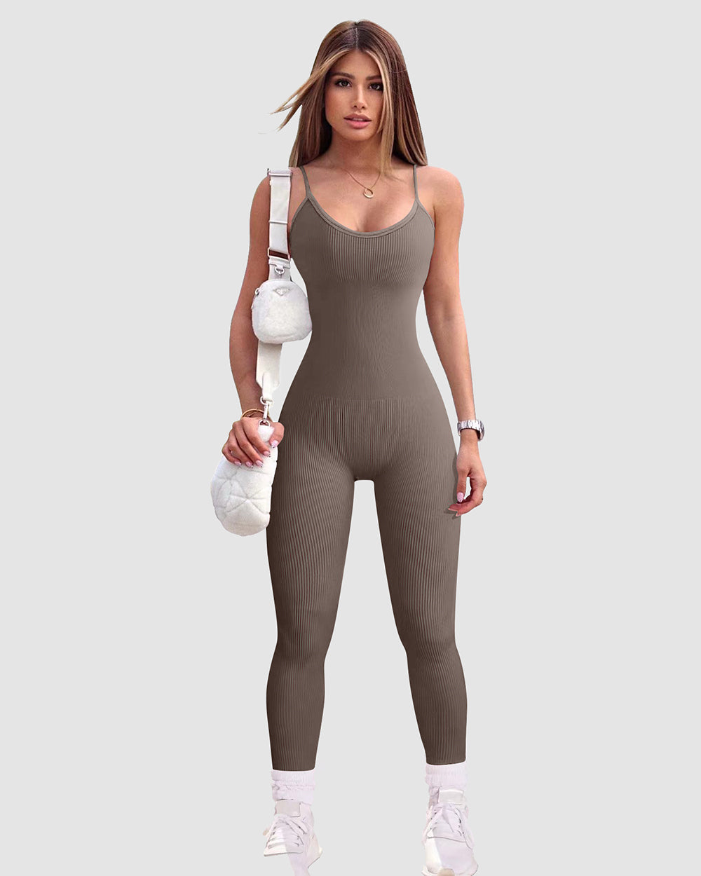 One Piece Straps Tummy Control JumpSuits