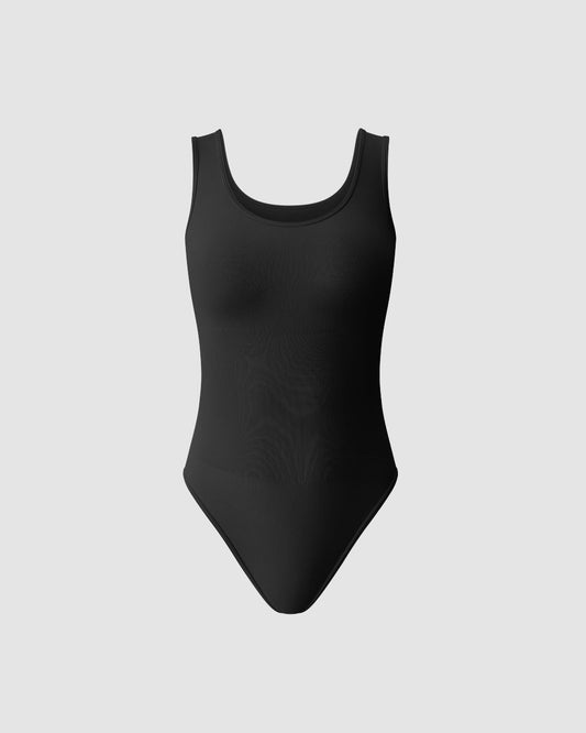 Round Neck Tank Tops Bodysuits
