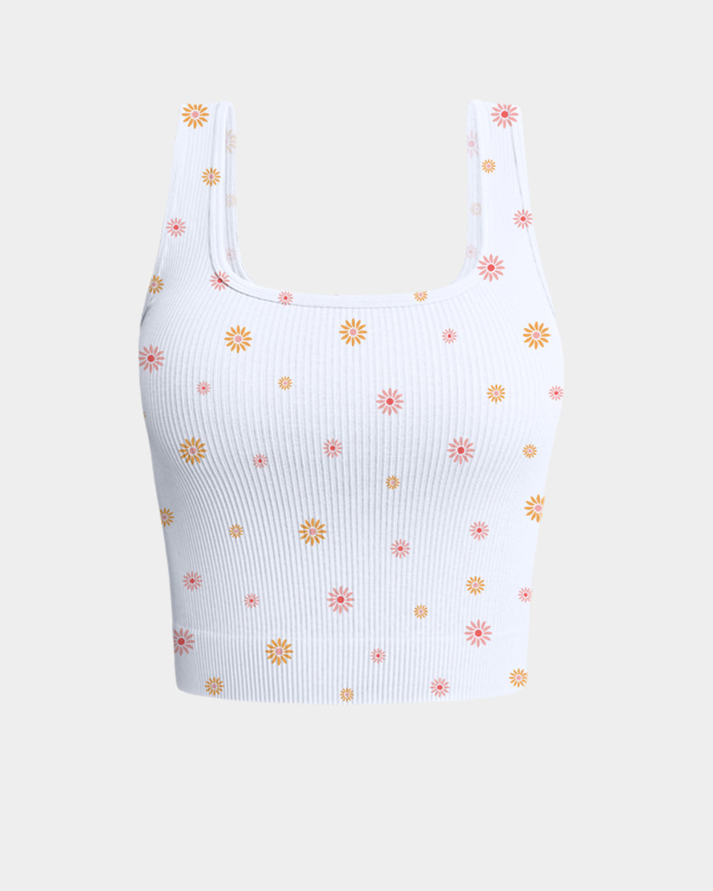 Ribbed Seamless Shirts Yoga Crop Tops