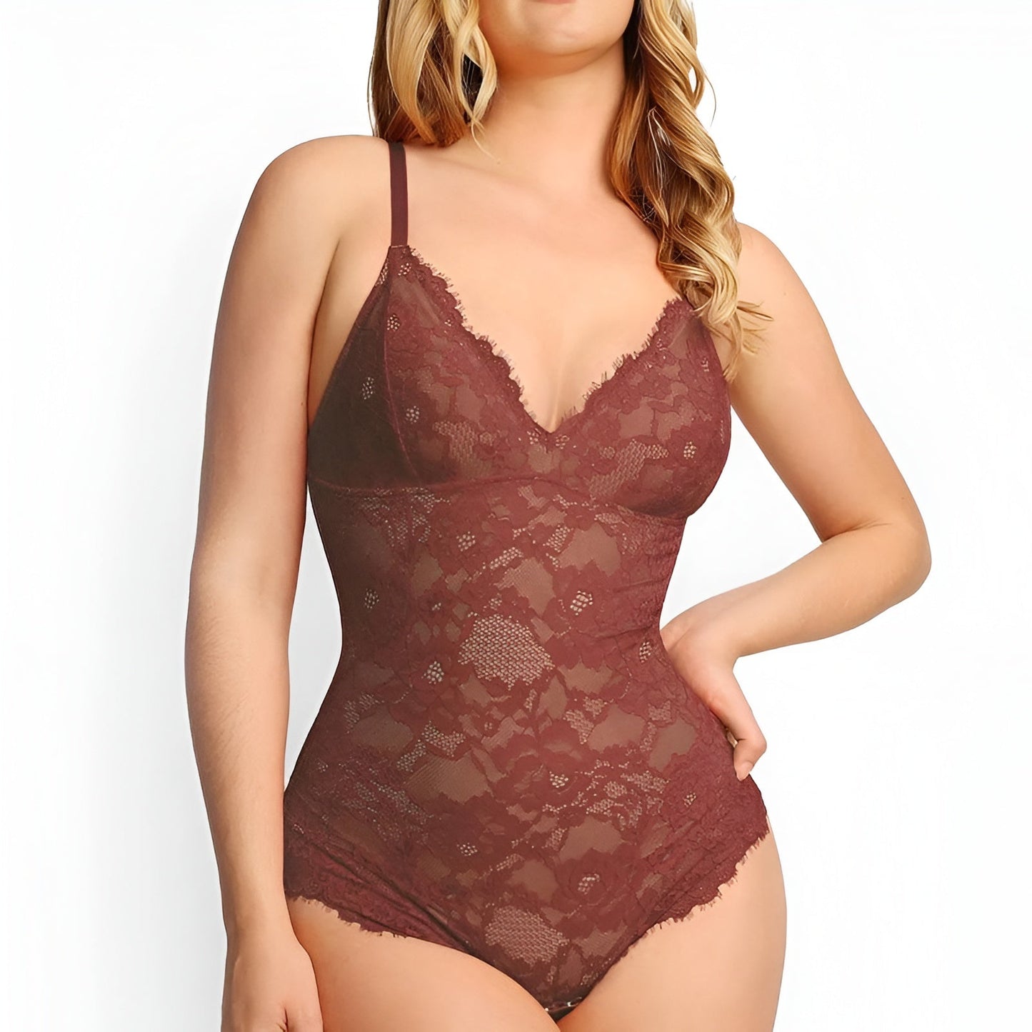 Aveline Lace Sculpt Bodysuit
