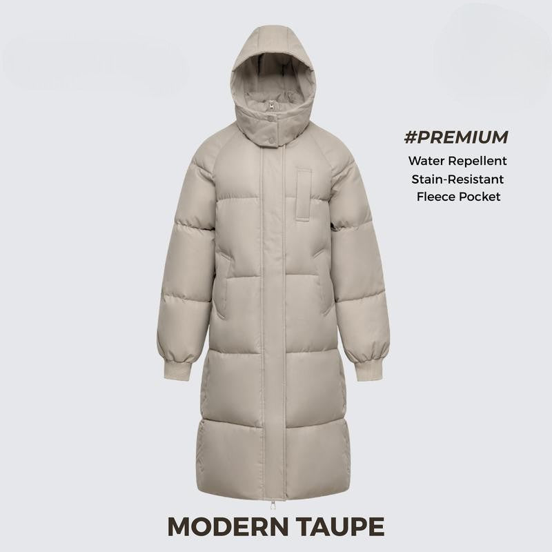 Aveline Classic Long Puffer Coat