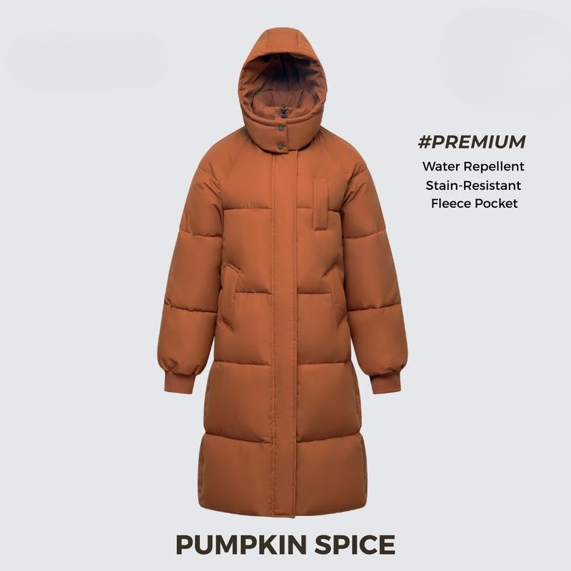 Aveline Classic Long Puffer Coat