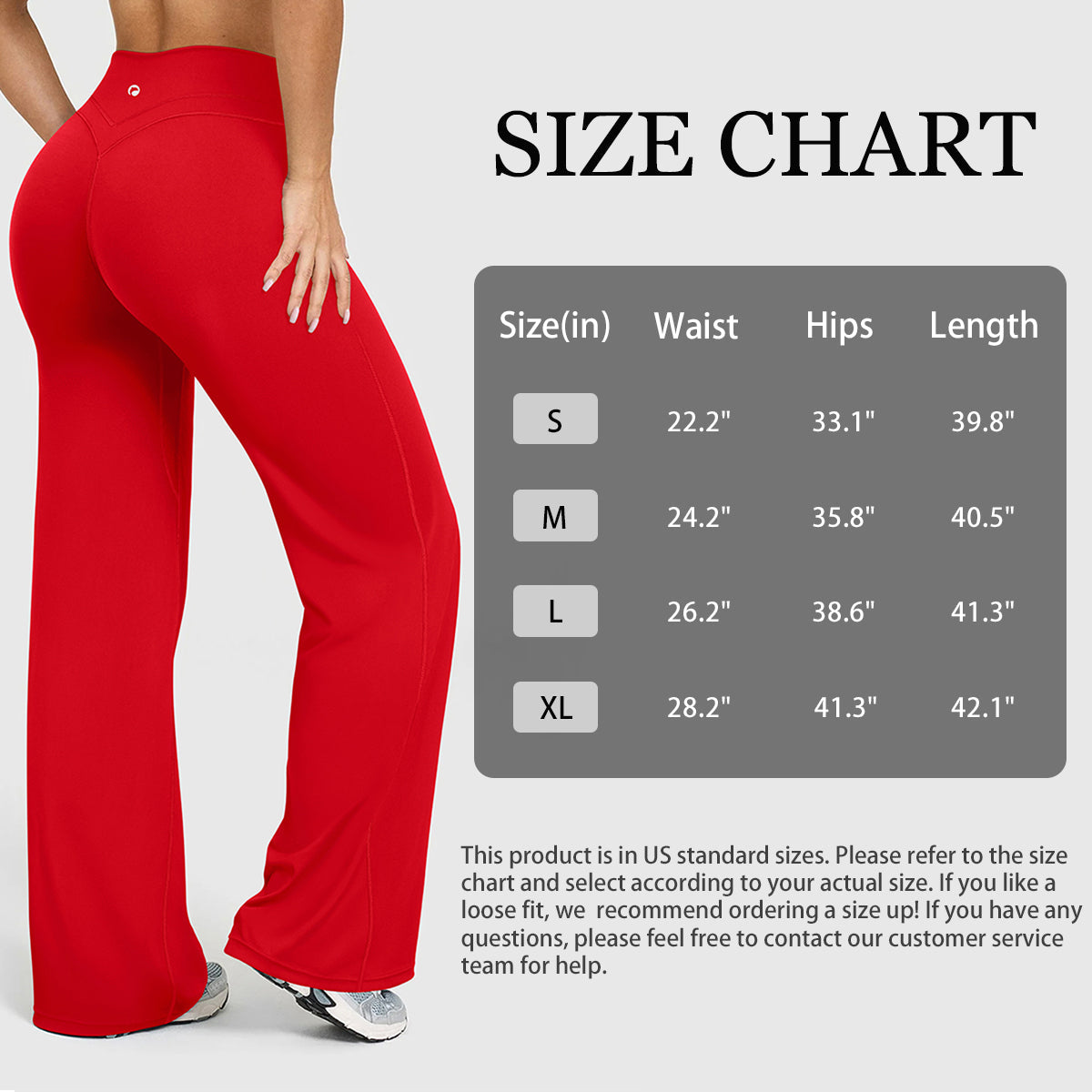 High-Waisted With a Compressive Wrap Waistband Pants